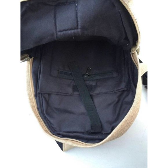 Hemp Backpack / Laptop Backpack / Camera Backpack / Boho Backpack / Camera Bag ( - Picture 5 of 5